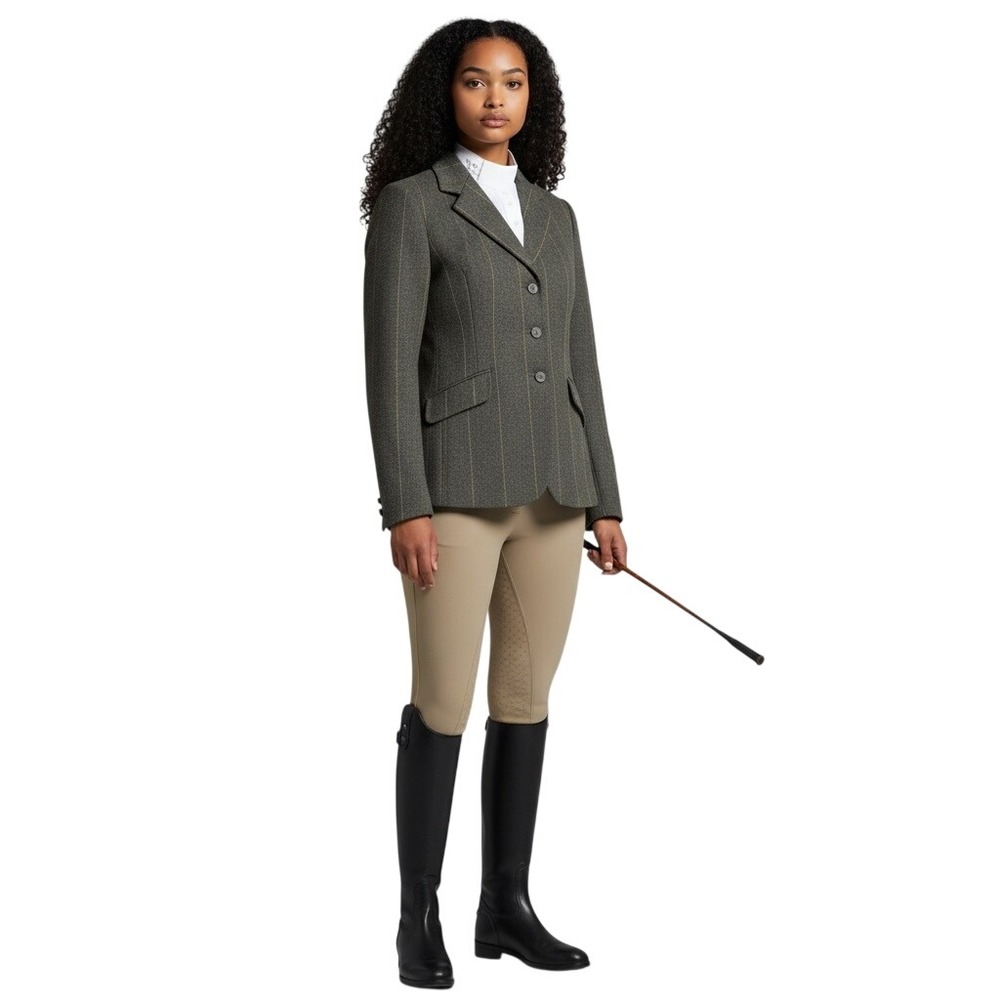 Shires Equestrian‎ Wool Tweed Riding Jacket Blazer Women's Size 10 Show Jacket